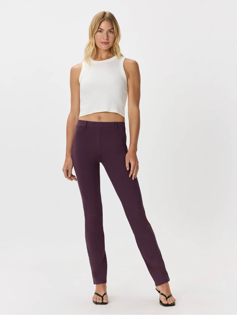 Quince Ultra-Stretch Ponte Straight Leg Pants *Short